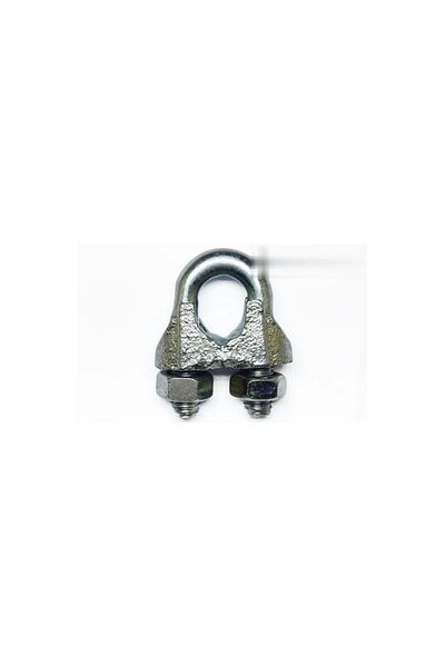 STOREMAX Steel Rope Tie, Knot, Terminal 6 mm - 50 Pieces