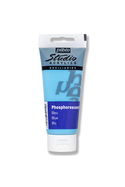 Pebeo Studio Akrilik Boya 100ml Phosphorescent 832-114 Blue