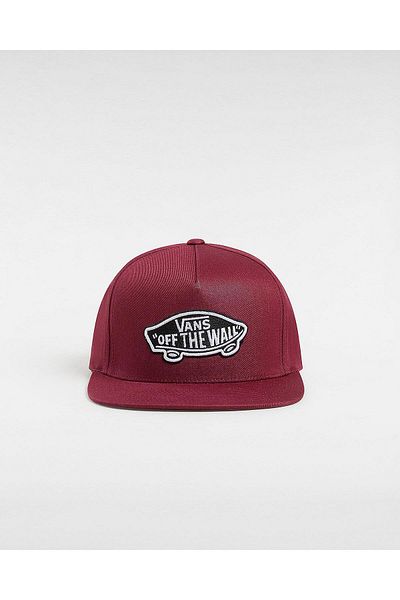 Vans Red Classic Vans Snapback Cap Vn000Ezbzcf1
