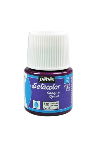 Pebeo Setacolor Opak Kumaş Boya 45ml - 92 Fig