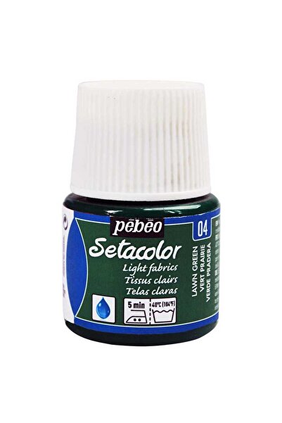 Pebeo Setacolor Transparan Kumaş Boya 45ml Şişe - 04 Vertprairie