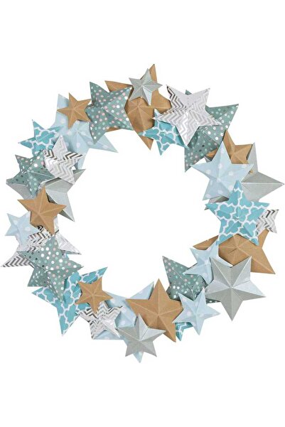 Folia مجموعة إكليل ستار مكونة من 3 قطع