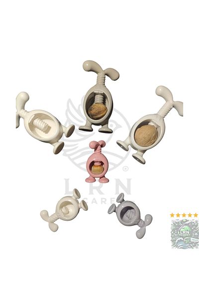 LRN Practical and Stylish: 3-Piece Walnut & Hazelnut Cracker Set – Effortless Breaking Enjoyment!