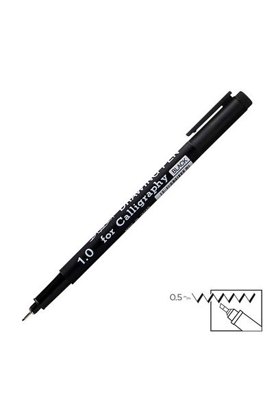 Snowman Black 1.0 Calligraphy Pen