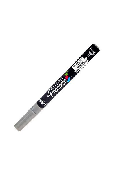 Pebeo 4Artist Oil Marker Oil Painting Pen 2mm Round Nib SILVER