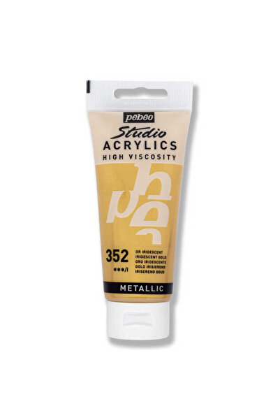 Pebeo Studio Akrilik Boya 100ml Iridescent 832-352 Gold