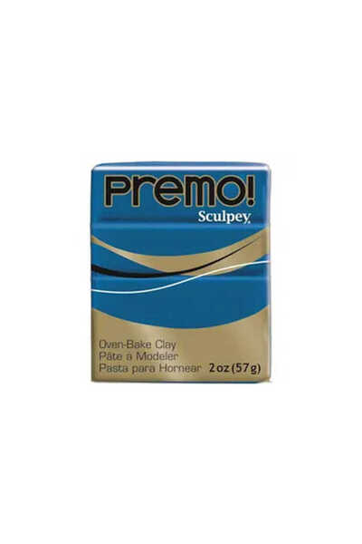 Sculpey Premo Polimer Kil 57gr Transparan Mavi