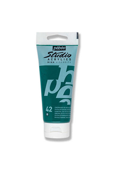 Pebeo Studio Akrilik Boya 100ml 831-42 Phthocyanine Green