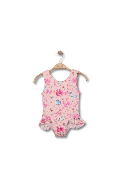cacobutik Colorful Patterned Girl Swimsuit