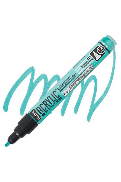 Pebeo Deco Acrylic Marker - 1,2mm Turquoise