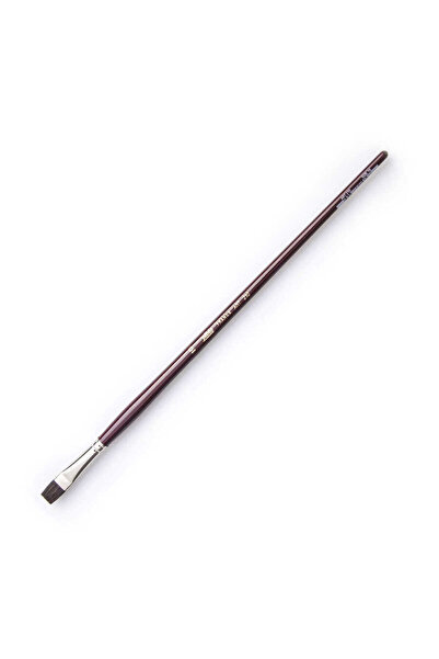 Pebeo 210 - 10 Samur Kılı Düz Kesik Uçlu Fırça