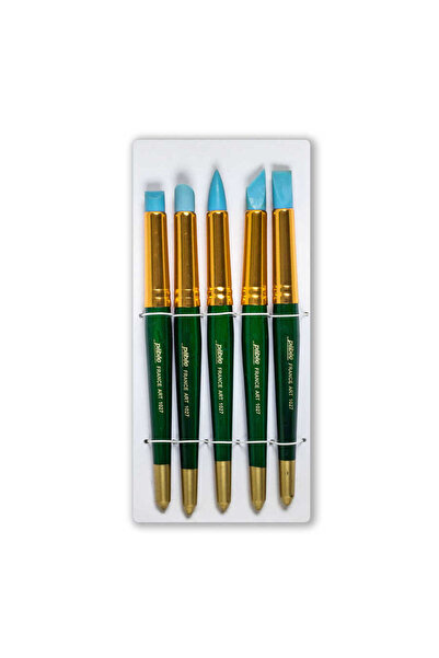 Pebeo Set of 5 Rubber Brushes