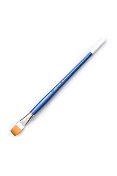 Pebeo سلسلة شعيرات صناعية 555 - فرشاة طلاء زيتية ذهبية، رقم 22