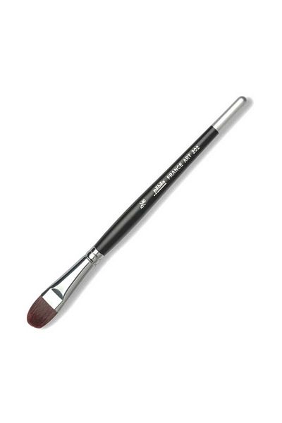 Pebeo 202 58 Black Synthetic Cat Tongue Short Handle Brush