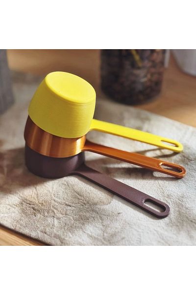 ardecem bilgisayar 12g Scale 3 Count Plastic Coffee Spoon