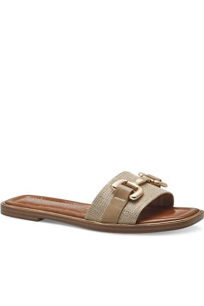 Tamaris Pantofi de damă Beige Mules