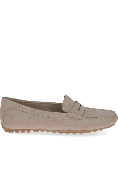 Caprice Beige Moccasins Womens Shoes