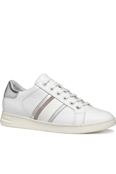 Geox Pantofi albi pentru femei