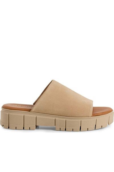 Tamaris Pantofi de damă Beige Mules