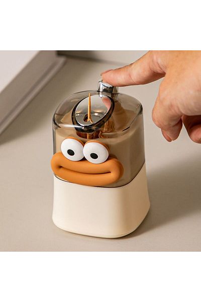 Choice A Creative Toothpick Storage Box Automatic Pop-up Toothpick Box Home Living Room Dining Room Push-t.