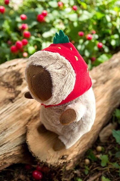 Mellito Capybara Plush Toy Cappy,Capy 33 cm Medium Size 1 Piece