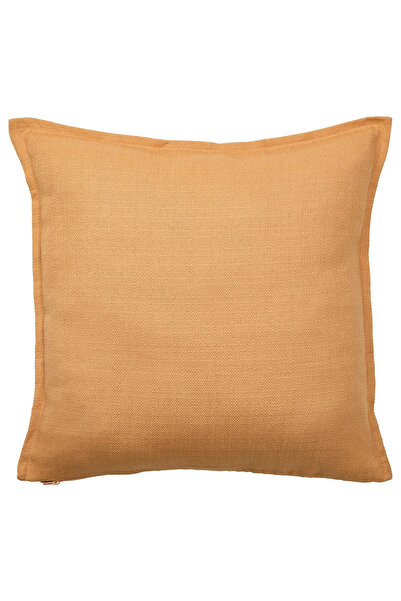 IKEA LAGERPOPPEL kırlent kılıfı, sarı-bej, 50x50 cm