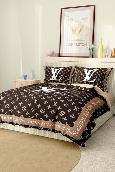 Marcalanya طقم أغطية سرير مزدوج من قماش الساتان القطني مكون من 6 قطع طقم غطاء...