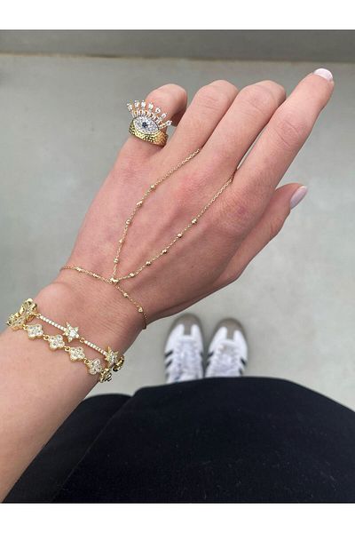 Niceboutique Design Steel Gold Topcuk Şahmeran