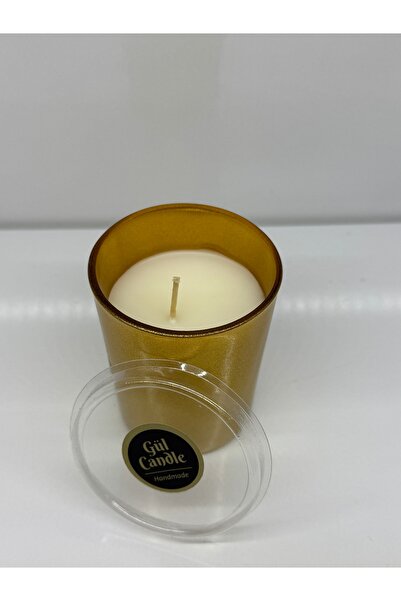 Gül Mum BARDAK MUM GOLD VANİLYA KOKULU
