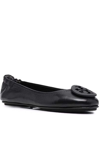 Tory Burch Black Ballerinas Womens Shoes