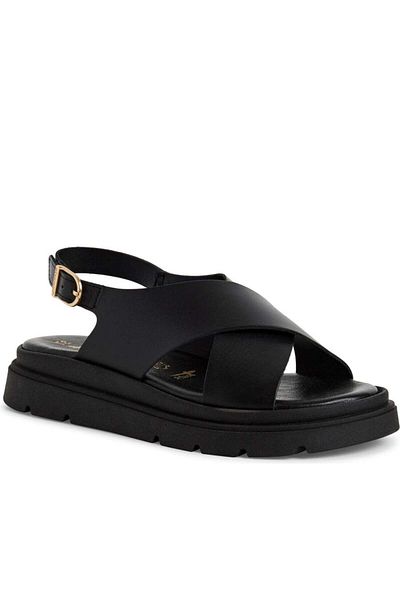 Tamaris Black Sandals Womens Shoes