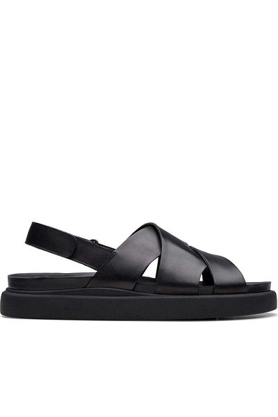 CLARKS Black Sandals Womens Shoes