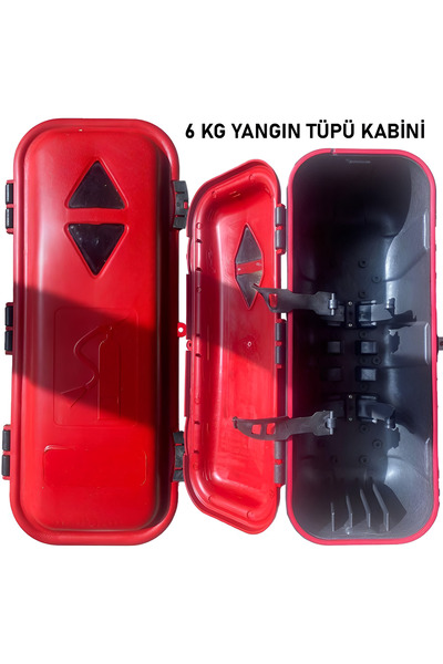 ARSEL YANGIN METROPOL 6 KG YANGIN TÜPÜ PLASTİK TÜP DOLABI