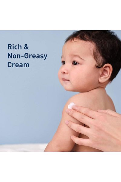 CeraVe - Baby Moisturizing Cream with Ceramides, Fragrance-Free, Paraben-Free, Non-Greasy, 5 Ounce