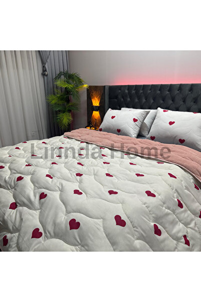 Linnda Home Premium Welsoft Çift Taraflı Ultra Soft Yorgan Çift Kişilik Uyku ...