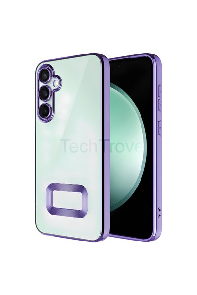 TechTrove Case for Samsung Galaxy S23 Fe Case Cover with Logo Showing Camera ...