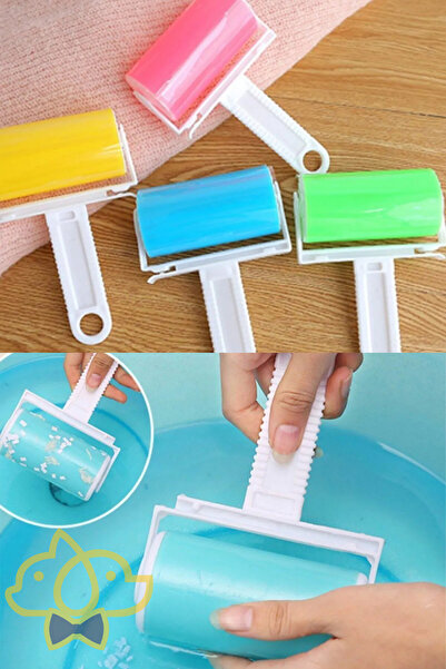 PapyonPet Yıkanabilir Pratik Tüy Ve Toz Toplama Rulosu Kedi Köpek Hayvan Tüyü...