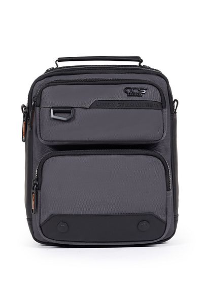 Necati Çanta Gray Lighter Hand & Shoulder Bag with Multiple Compartments