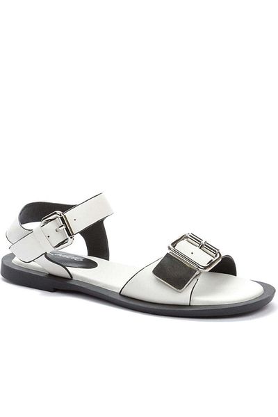 Keddo White Sandals Womens Shoes
