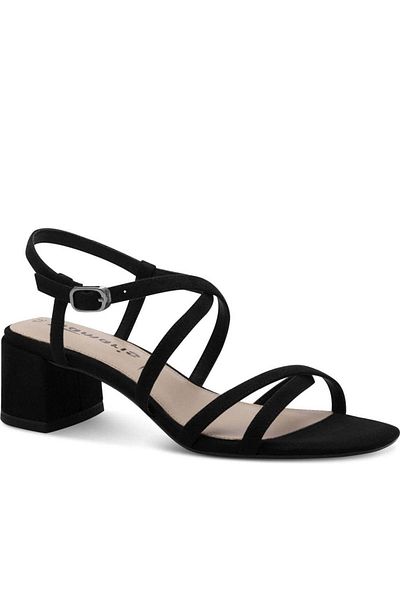 Tamaris Black Sandals Womens Shoes