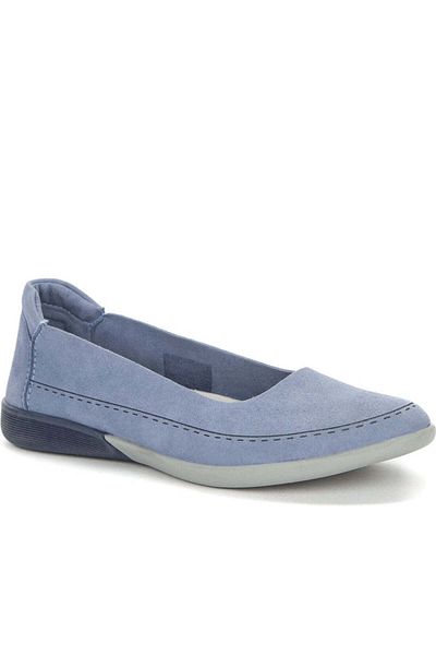 GRÜNBERG Pantofi pentru femei Grunberg Blue Ballerinas