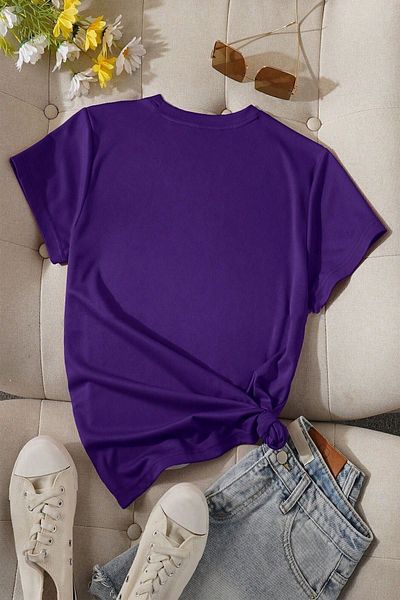 VBSVİBES Tricou - Violet - Supradimensionat