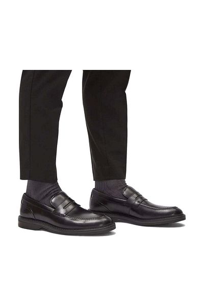 CLARKS Pantofi pentru bărbați Clarks Black Loafers