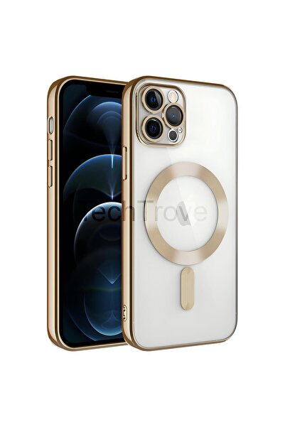 TechTrove Apple iPhone 12 Pro Kamera Korumalı Magsafe Wireless Şarj Özellikli...