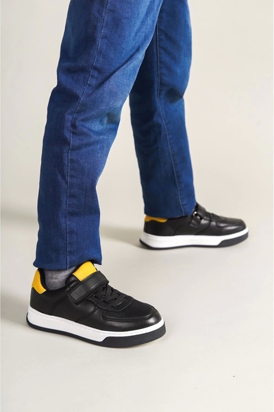 Beruflic Prime Kids Shoes Black/Yellow