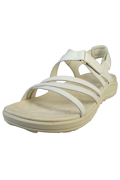 Merrell Damen Trekking-sandalen Sandalen Wanderschuhe Harbor Backstrap J008364 Weiß White Leder -air