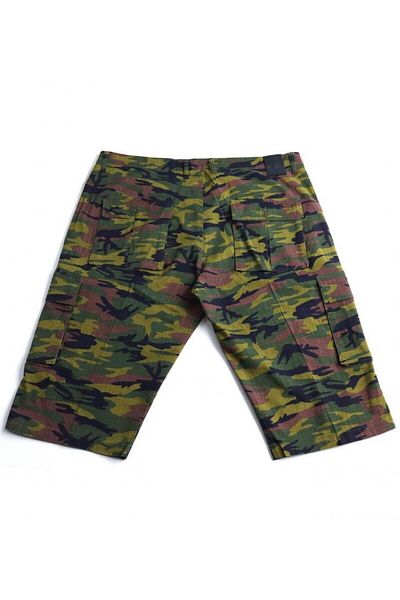marufshop Plus Size Men's Camouflage Shorts Khaki