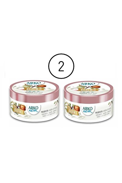 ARKO Nem Badem Sütlü Krem 250 Ml 2 Adet