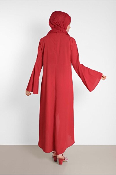 Alvina 4262 Model Asymmetrical Cut Loose Tunic