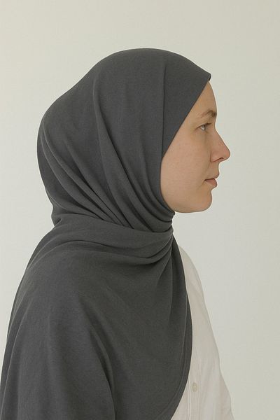mim eşarp Enba χτενισμένο βαμβακερό σάλι